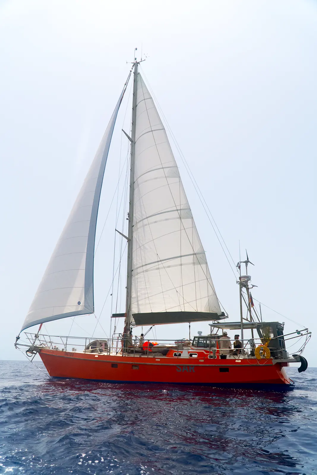 Unser aktuelles Rettungsschiff auf See